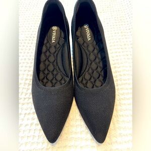 VIVAIA Black Wedge Pumps - Size 11 US/42EU - NEVER WORN!!